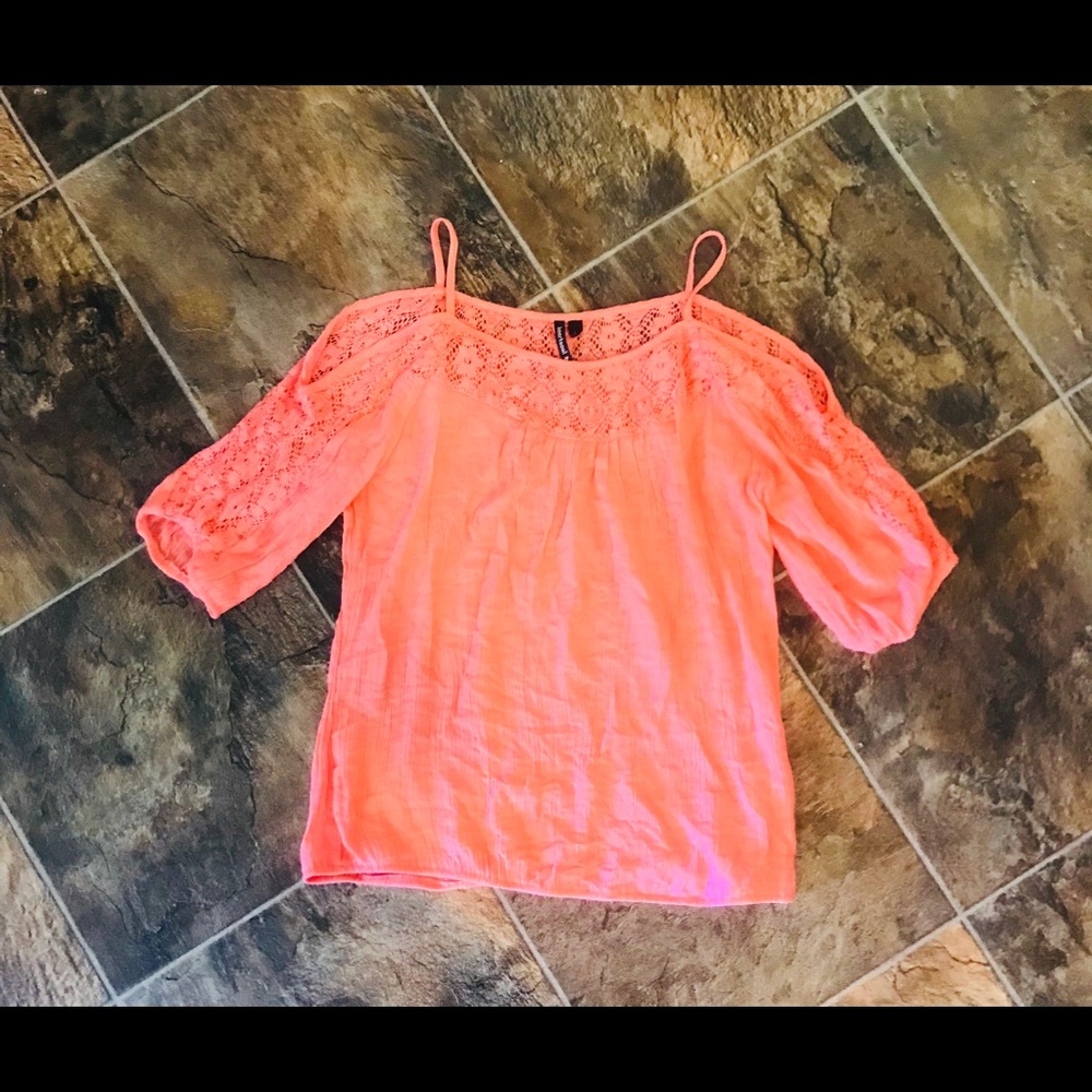 Cold shoulder blouse